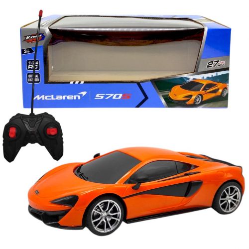 Машинка на радіокеруванні McLaren на батарейках (ПОМАРАНЧЕВА) мініатюра фото 1 Машинка на радіокеруванні McLaren на батарейках (ПОМАРАНЧЕВА) мініатюра фото 1