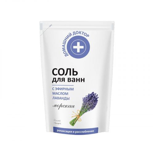 The Doctor Health Care соль д/ванн дой-пак 500г Лаванда  мініатюра фото 1 The Doctor Health Care соль д/ванн дой-пак 500г Лаванда  мініатюра фото 1