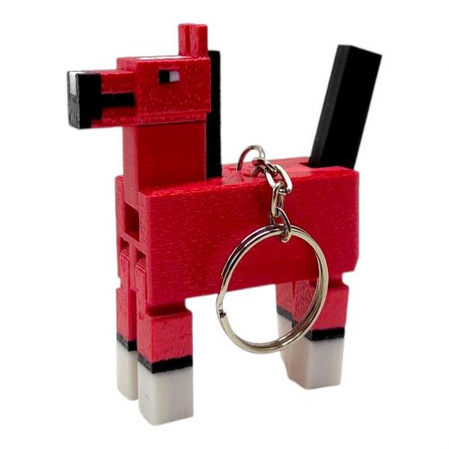 Брелок 3D печать "Minecraft: Лошадь" мініатюра фото 1 Брелок 3D печать "Minecraft: Лошадь" мініатюра фото 1