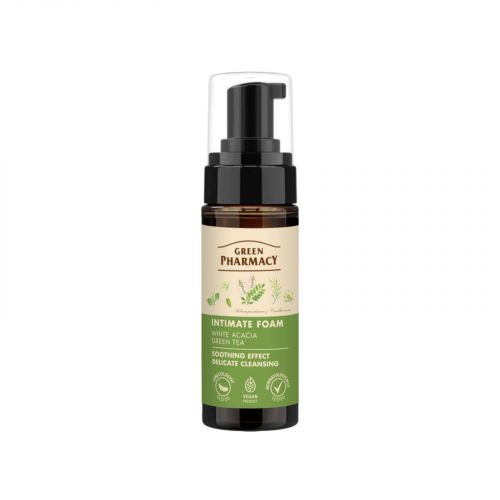 Green Pharmacy пенка д/интимной гигиены 150мл акация/чай  мініатюра фото 1