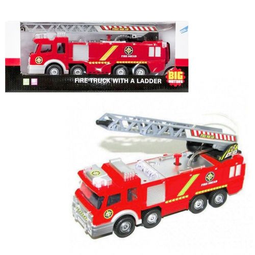 Уценка.  Пожежна машинка "Fire Truck" - примята упаковка  мініатюра фото 1