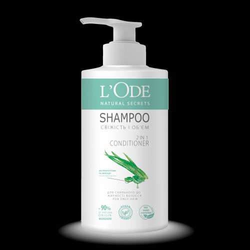 L'Ode Natural Secrets шампунь 900гд/ схильного до жирності волосся мініатюра фото 1 L'Ode Natural Secrets шампунь 900гд/ схильного до жирності волосся мініатюра фото 1