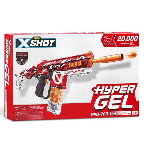 X-Shot Швидкострільний бластер Hyper Gel large (20 000 гелевих кульок) мініатюра фото 1 X-Shot Швидкострільний бластер Hyper Gel large (20 000 гелевих кульок) мініатюра фото 1