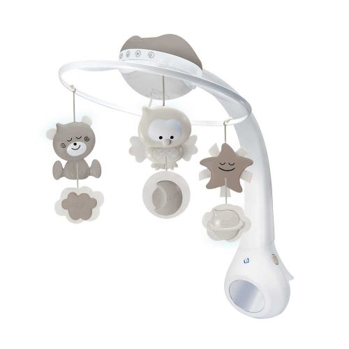 INFANTINO Мобіль музичний з проектором 3 в 1, сірий  мініатюра фото 1 INFANTINO Мобіль музичний з проектором 3 в 1, сірий  мініатюра фото 1
