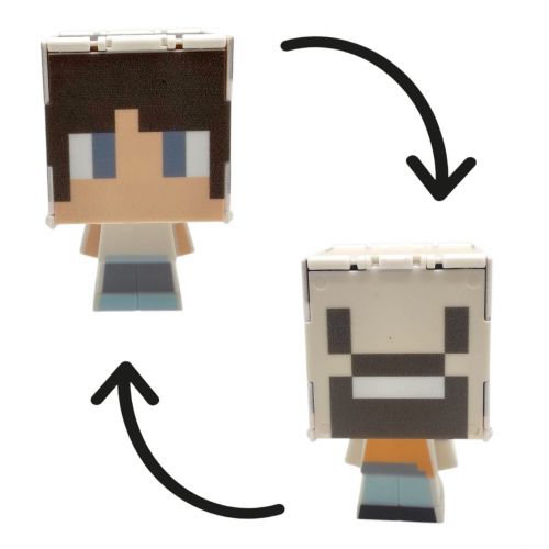 Герой-трансформер "Майнкрафт/MINECRAFT" (КОРИЧНЕВИЙ) на планшеті мініатюра фото 1 Герой-трансформер "Майнкрафт/MINECRAFT" (КОРИЧНЕВИЙ) на планшеті мініатюра фото 1