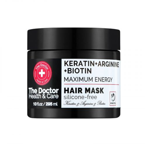 The Doctor маска д/вол. 295мл Keratin Arginine Biotin мініатюра фото 1 The Doctor маска д/вол. 295мл Keratin Arginine Biotin мініатюра фото 1