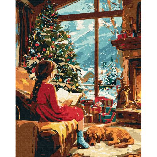 Картина по номерах "В очікуванні дива" 40х50 см  мініатюра фото 1