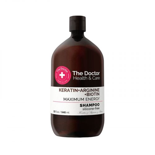 The Doctor шампунь д/вол.  946мл Keratin Arginine Biotin  мініатюра фото 1 The Doctor шампунь д/вол.  946мл Keratin Arginine Biotin  мініатюра фото 1