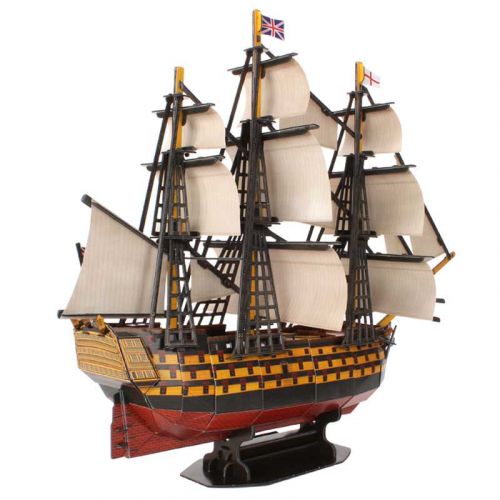ТРИВИМIРНА ГОЛОВОЛОМКА-КОНСТРУКТОР HMS VICTORY  мініатюра фото 1 ТРИВИМIРНА ГОЛОВОЛОМКА-КОНСТРУКТОР HMS VICTORY  мініатюра фото 1