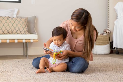 INFANTINO Навесная книга с прорезывателем Животные  мініатюра фото 1