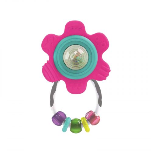 INFANTINO Прорезыватель погремушка Цветок  мініатюра фото 1