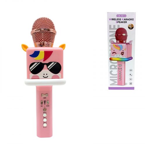 Микрофон ЕДИНОРОЖКА (РОЗОВАЯ) В ОЧКАХ  мініатюра фото 1 Микрофон ЕДИНОРОЖКА (РОЗОВАЯ) В ОЧКАХ  мініатюра фото 1