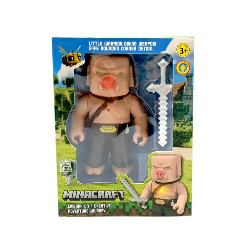 Герой MINECRAFT (ПІГЛІН) в коробці фото