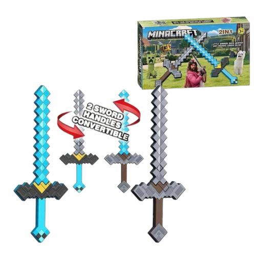 Зброя героя MINECRAFT (МЕЧІ) в коробці картинка Зброя героя MINECRAFT (МЕЧІ) в коробці фото