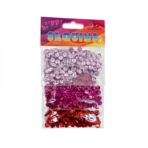 Блискітки, 6мм, 5г*3 пакетики  мініатюра фото 1 Блискітки, 6мм, 5г*3 пакетики  мініатюра фото 1