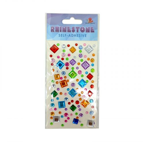 Стрази самоклеючі, 13*7,5см  мініатюра фото 1