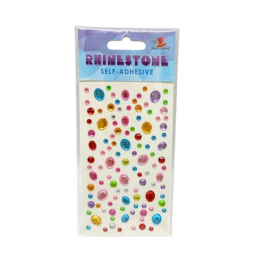 Стрази самоклеючі, 13*7,5см  мініатюра фото 1