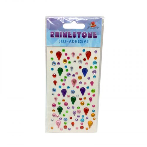 Стрази самоклеючі, 13*7,5см  мініатюра фото 1