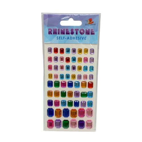 Стрази самоклеючі, 13*7,5см  мініатюра фото 1