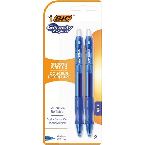 Набір гелевих ручок BIC Gelocity Original, 2 шт.  мініатюра фото 1