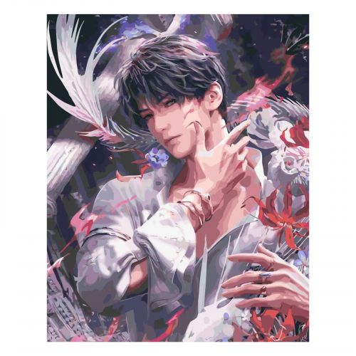 Картина за номерами Магія погляду - Love and Deepspace 40*50 см Рафаель  мініатюра фото 1