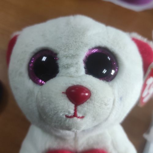 Уценка.  Детская игрушка мягкая "BEANIE BELLIES.  Белая медведица DESI" 17 см (11 февраля) Грязь на игрушке  мініатюра фото 1 Уценка.  Детская игрушка мягкая "BEANIE BELLIES.  Белая медведица DESI" 17 см (11 февраля) Грязь на игрушке  мініатюра фото 1