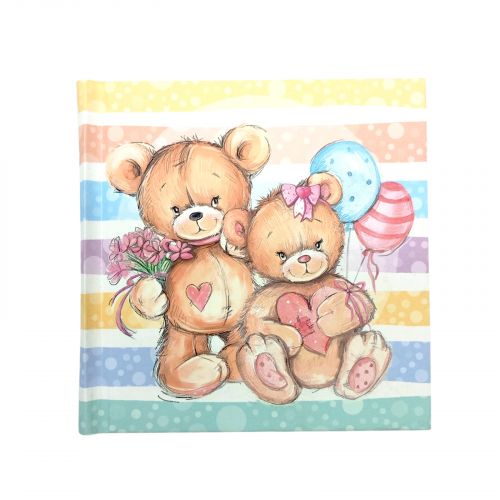 Скетчбук, 48 арк. ,10х10 (ВЕДМЕДИКИ)  мініатюра фото 1