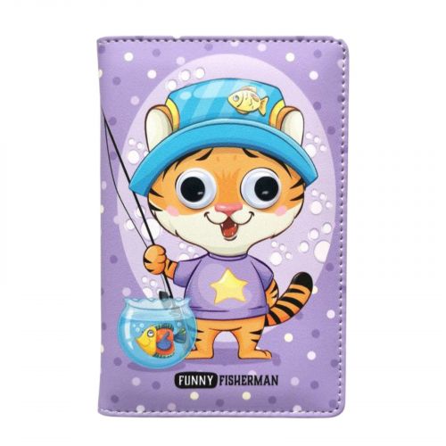 Блокнот, Кожзам, А6, 64аркуші (КОТИК РИБАК)  мініатюра фото 1