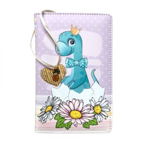 Блокнот, Кожзам, А6, 64аркуші (ДИНОЗАВРИКИ)  мініатюра фото 1