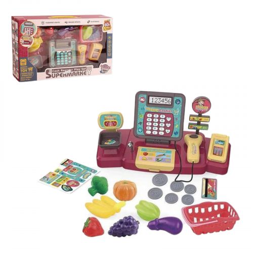 Касовий апара з набором батар. муз. світ. кор. 37,8*8,3*23,7  мініатюра фото 1