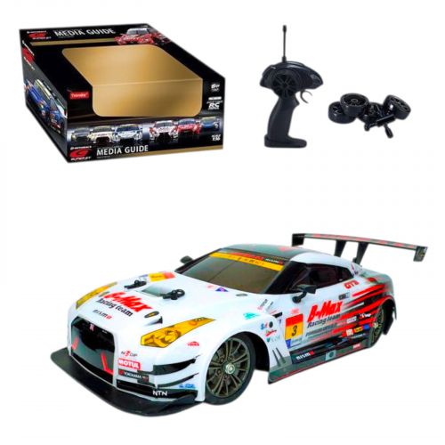 Машина на р/к дрифт, протиударний корпус, додаткові колеса, батарейки, що перезаряджаються, пульт 2. 4 G від акум.  9 V, в коробці  мініатюра фото 1