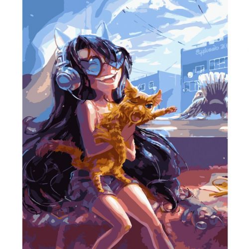 Уценка.  Картина по номерам "Параллельная реальность" ★★★ - Повреждена слюда, грязная  мініатюра фото 1