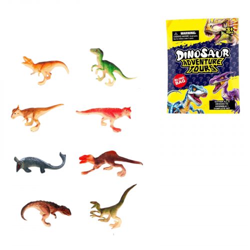 Тварини динозаври, 6*9*1,5см  мініатюра фото 1