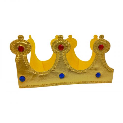 Корона короля мʼяка, золото  мініатюра фото 1