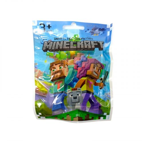 Фігурки з картками Майнкрафт у пакеті  мініатюра фото 1