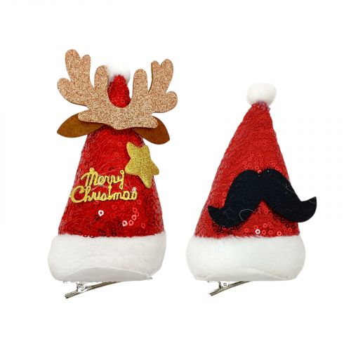 Новорічні шпильки Ковпачок 15 см. , 2 види  мініатюра фото 1