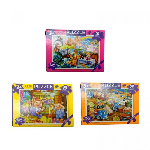 Уцінка.  Пазли дитячі, 54 елемента - Старий дизайн  мініатюра фото 1