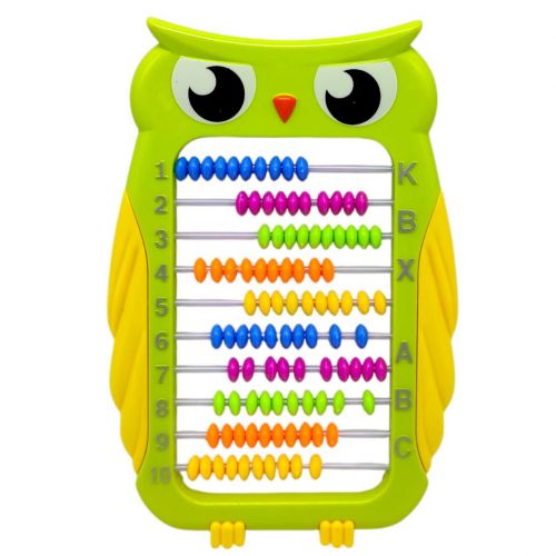Рахівничка дитяча СОВА (САЛАТОВА)  мініатюра фото 1