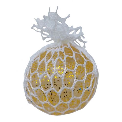 Антистрес орбіз з блистівками 7см (ЖОВТИЙ) фото