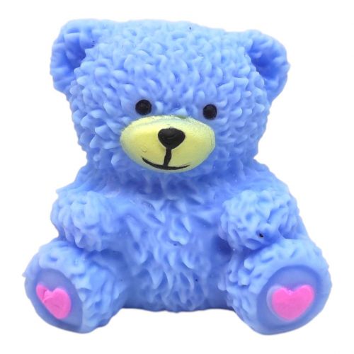 Антистрес піна ведмедик (БЛАКИТНИЙ) фото