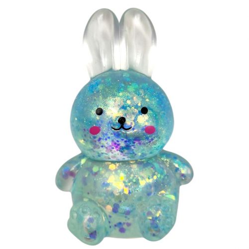 Антистрес тягучка жуйка зайчик (БЛАКИТНИЙ) фото