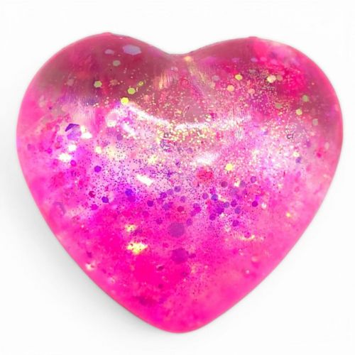 Антистрес жуйка тягучка серце (РОЖЕВЕ) фото