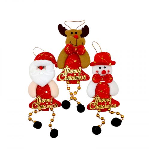 Украшение-игрушка елочное микс видов  мініатюра фото 1