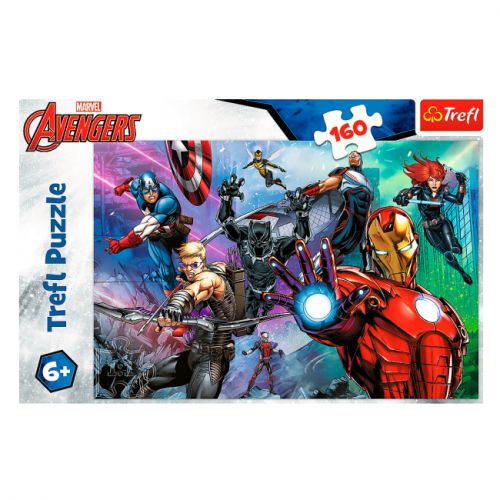 Пазли - 160 ел "MARVEL: Герої завжди напоготові"  мініатюра фото 1