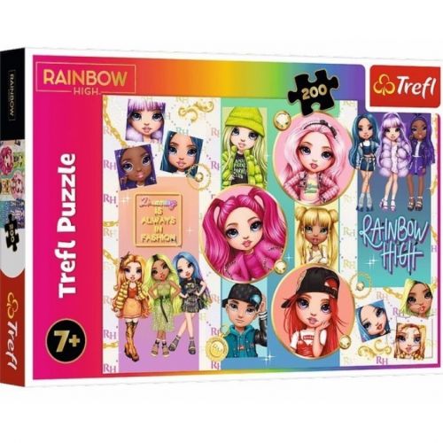 Пазли - 200 ел "MGA Rainbow High!"  мініатюра фото 1