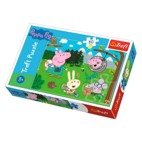 Пазли, 30 ел "Лісова експедиція"  мініатюра фото 1