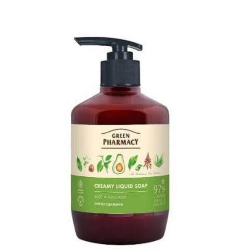Green Pharmacy Рідке мило "Алое і авокадо", 460мл  мініатюра фото 1
