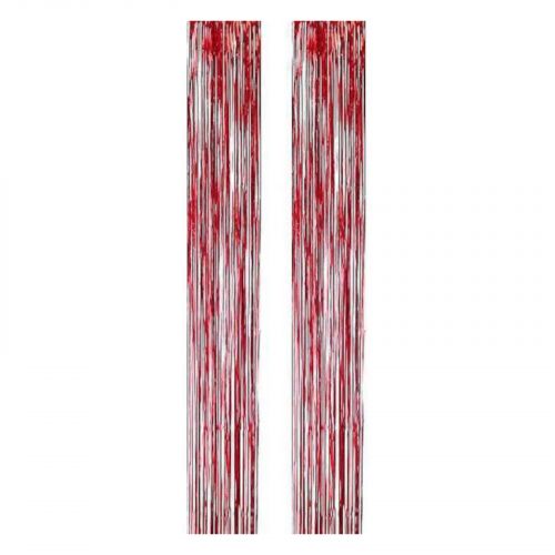 Дощик Максі 2*8*150 см (ЧЕРВОНИЙ)  мініатюра фото 1