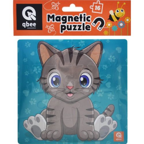 Пазли фомові, магнітні, 16 ел "Кошеня"  мініатюра фото 1