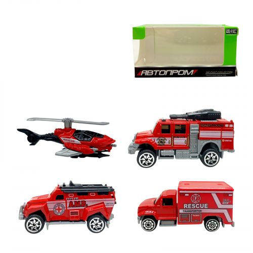 Спецтехніка мет.  1: 64, короб.  8*5*5см мікс видів  мініатюра фото 1